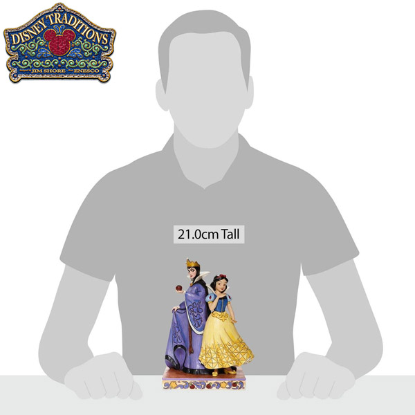 Disney Traditions Snow White and Evil Queen Evil and Innocence Statue